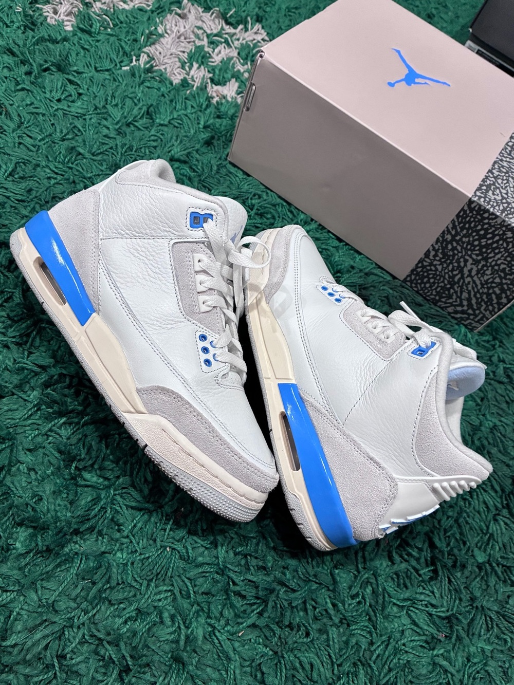 Jordan 3 Retro Lucky Shorts GS Size 6.5Y/8W Pre-Owned/Used OG ALL AMAZING CONDO!